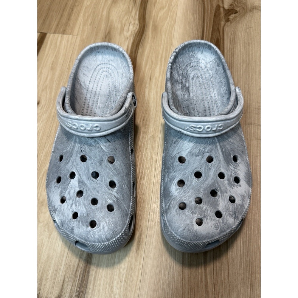 Crocs Classic Gray Marble Crocs Men's Size 13